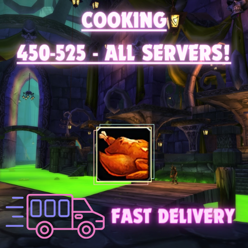 WOW Cataclysm Classic/ Cooking 450-525 EU Leveling Kit/DIY Package/ More details at descriptions